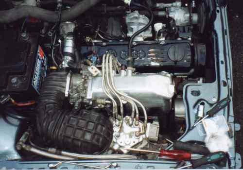 ein sauberer Motor